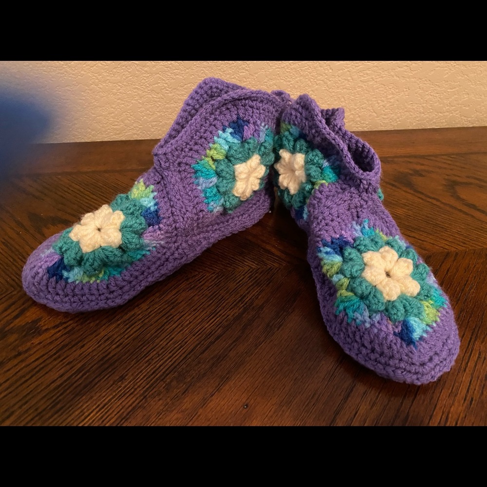 Handmade Crochet Booties